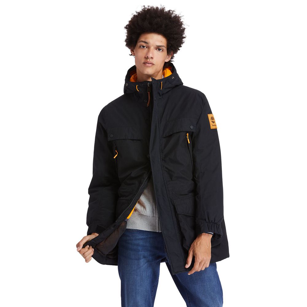 Timberland Mens Jackets Outdoor Heritage Expedition Parka - Black - India CM3045617